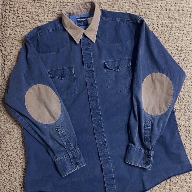 90s Wrangler usa 랭글러 웨스턴셔츠 