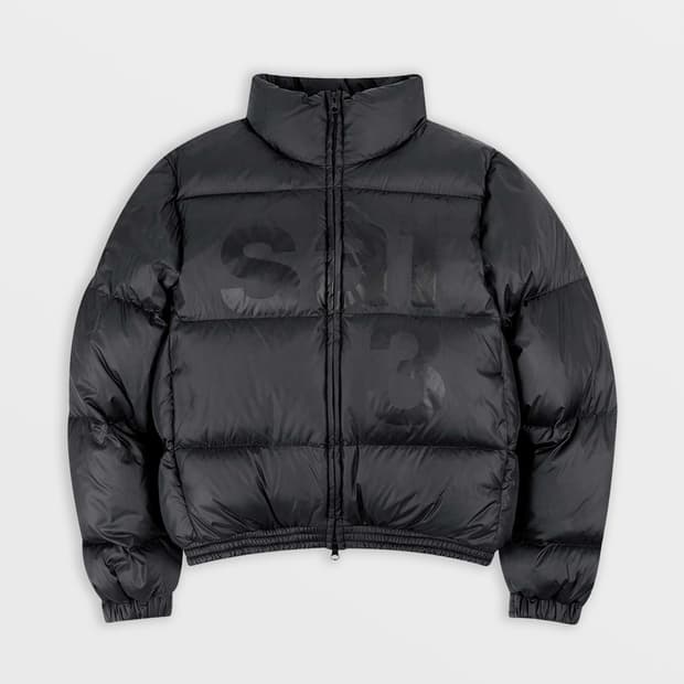 사파리스팟 1/2 베이직 사파리 다운 자켓 패딩 블랙 2