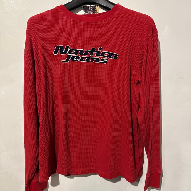 빈티지 00s 노티카 써멀 롱슬리브 