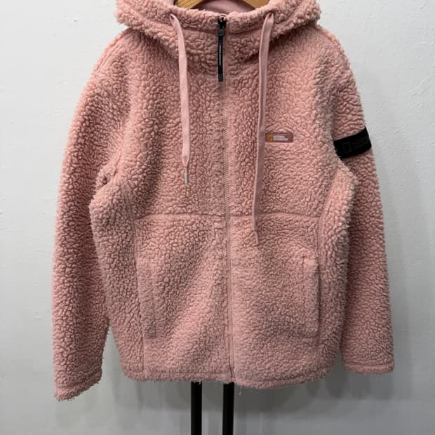 정품) 내셔널지오그래픽 뽀글이 후리스 XS