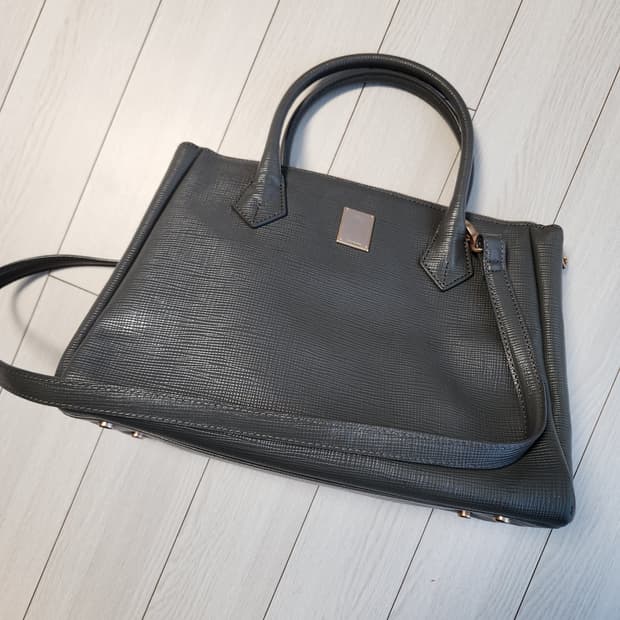 쿠론 스테파니 그레이 토트백 크로스백