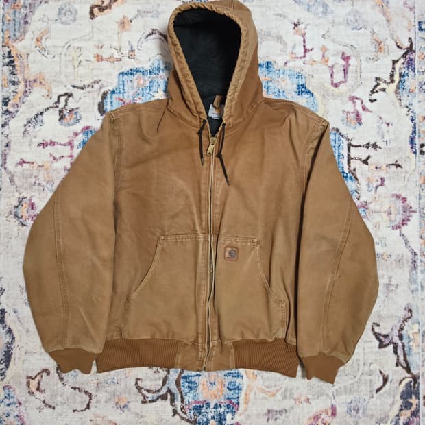 칼하트 J130-211 샌드스톤 액티브 자켓