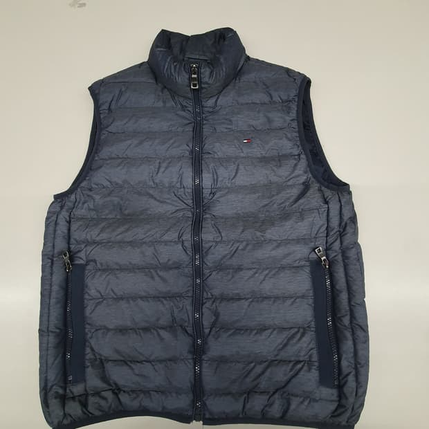 타미힐피거 덕다운 패딩 베스트