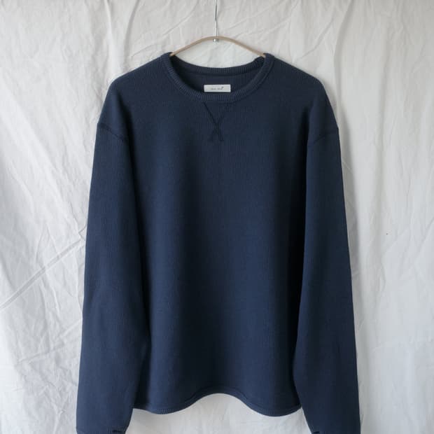 씨솔트 sea salt Waffle rib long sleeve 