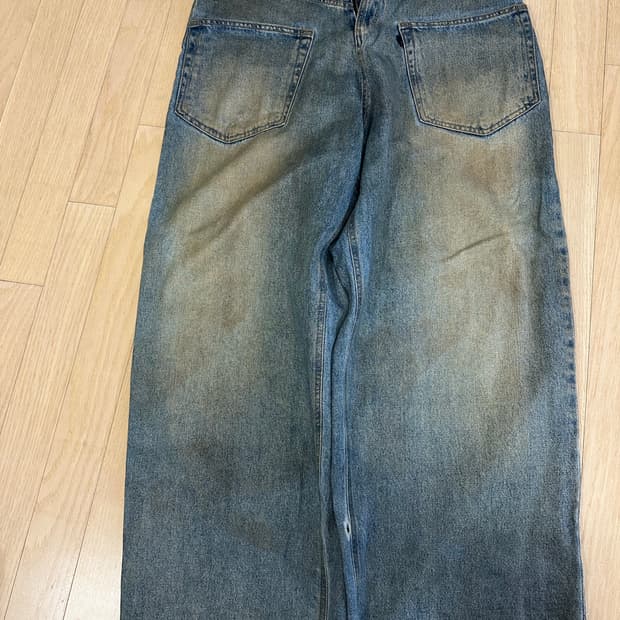 [2] 프로젝트gr 코티드 백워드 데님