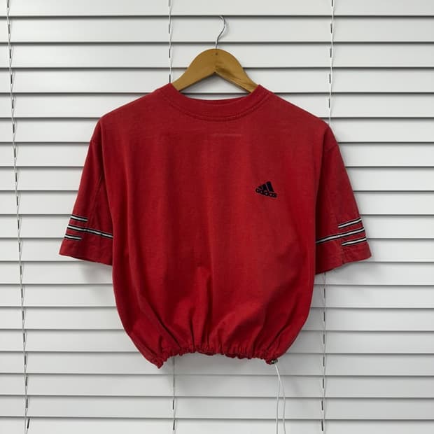 (FREE)아디다스 크롭반팔-Y414