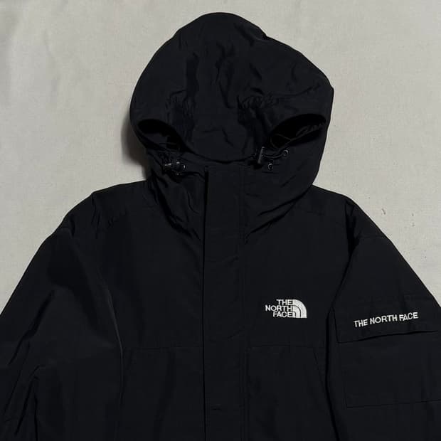 95 노스페이스 블랙 후드 바람막이