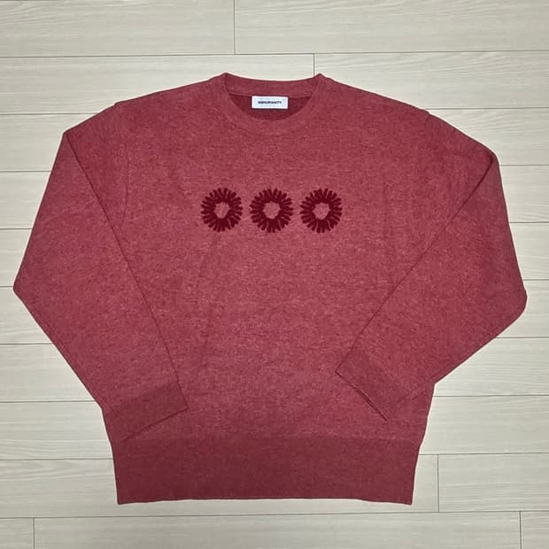 [M] 999휴머니티 니트 코랄