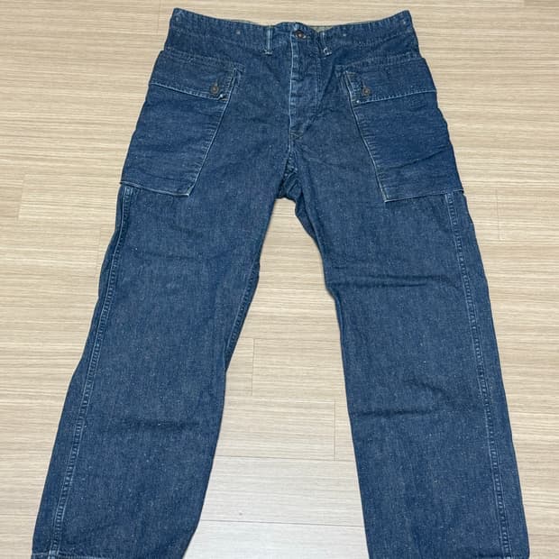 RRL 더블알엘 데님 몽키팬츠(32/30)