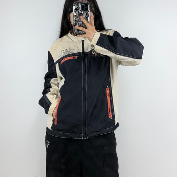 올드스쿨 빈티지 레이싱 재킷 E282