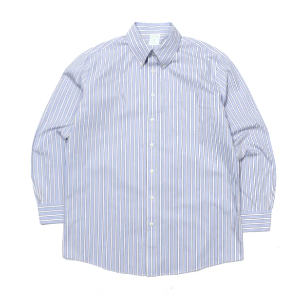 브룩스브라더스 스트라이프 와이셔츠 100
