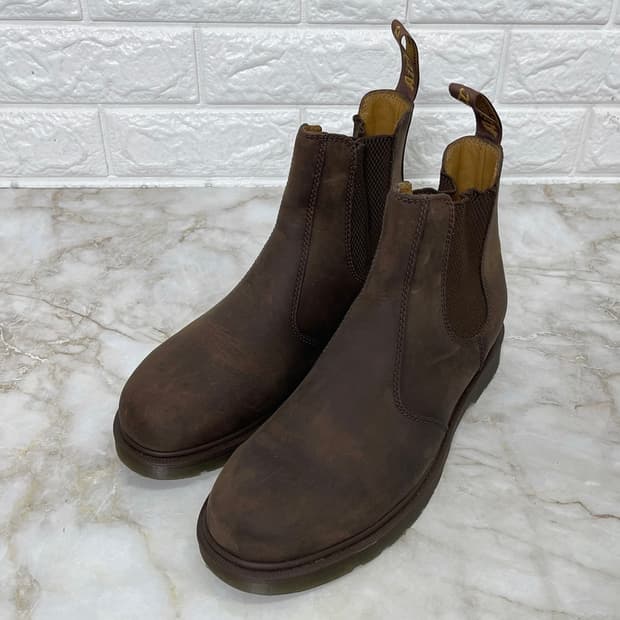 Dr. Martens 2976 첼시부츠 크레이지호스 브라운 UK9