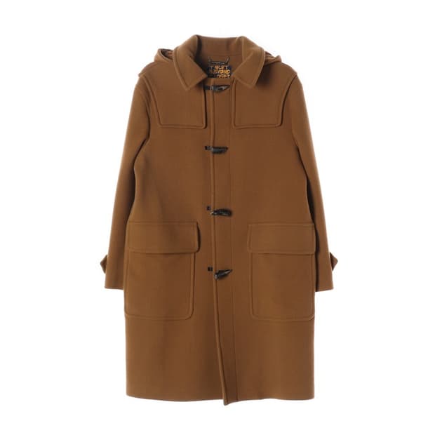 TNGT X 비욘드클로젯 콜라보 울 블렌드 더플 코트 카멜 L