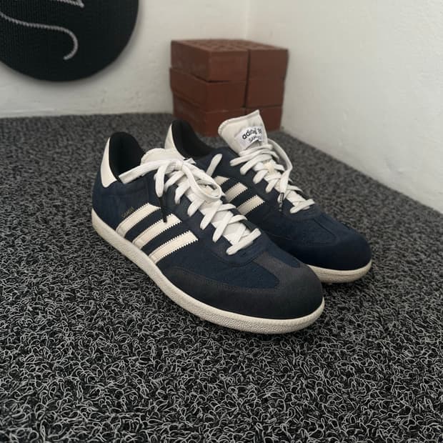 아디다스 삼바 골프화 네이비 285