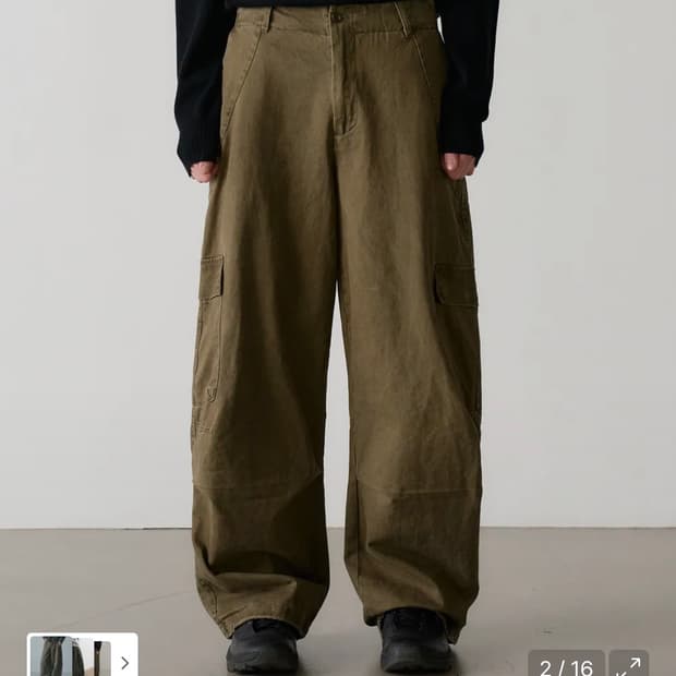 noun 노운 washed cargo pants(정가:148,000)