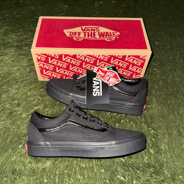 [225] 반스 올드스쿨 캔버스 블랙