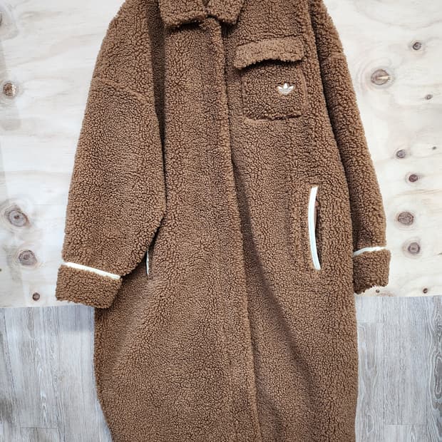 36) 아디다스 코지 쉐르파 뽀글이 자켓