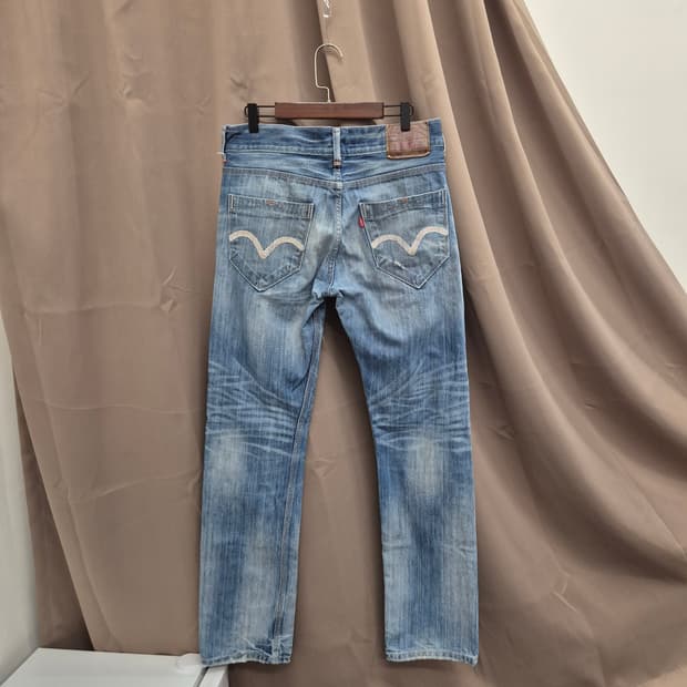 리바이스 522 슬림 스트레이프 핏 데님 팬츠 32