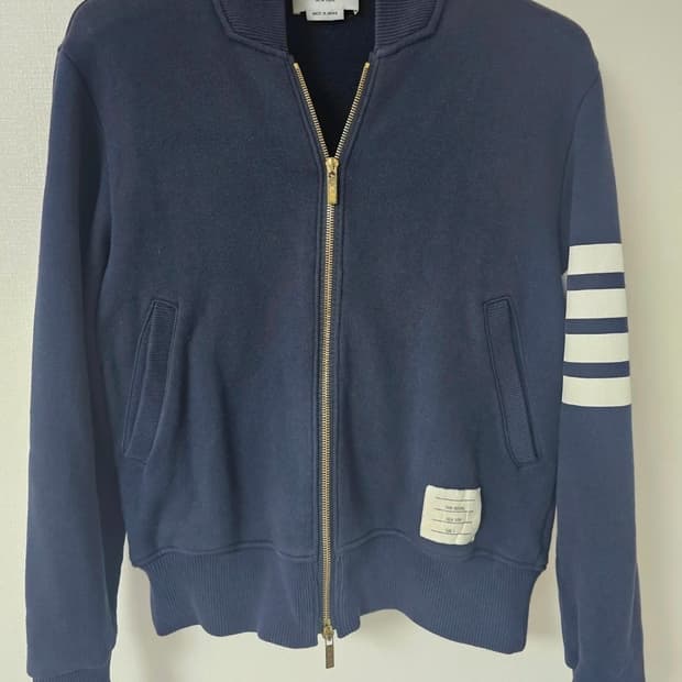 톰브라운 4바 루프백 보머 점퍼(95~100/정품/상태a)