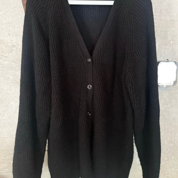 YMC 가디건 블랙