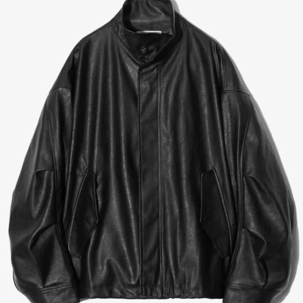 파르티멘토 블랙 레더자켓