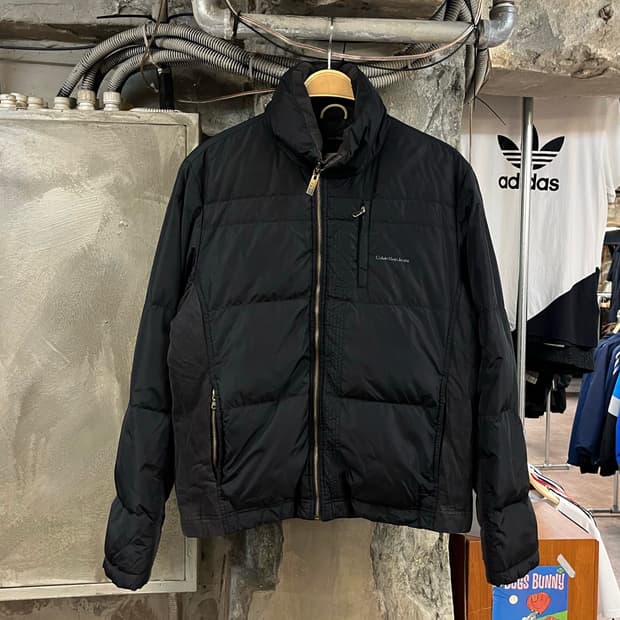 캘빈 클라인 진스 덕다운 패딩 자켓 블랙 XL  #csz2779 