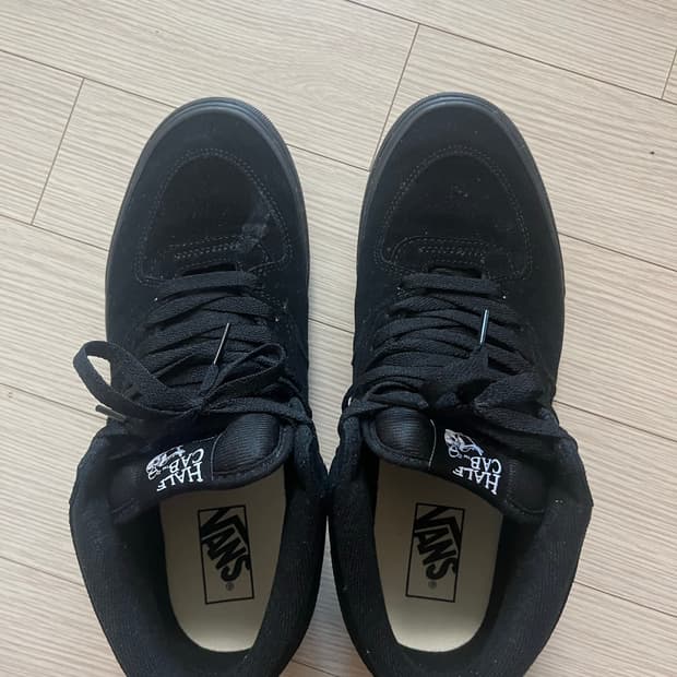 반스 하프캡 블랙 280