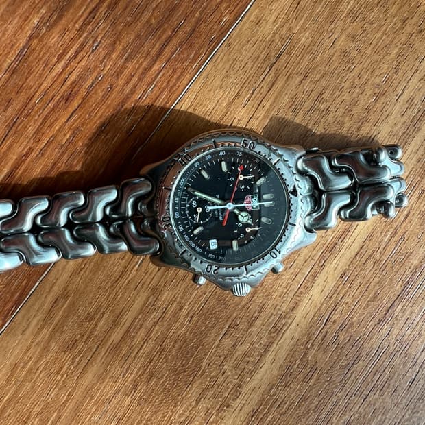 태그호이어 셀 스포츠 엘레강스 링크 크로노