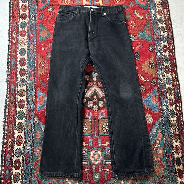 00's 리바이스 517 블랙 부츠컷 플레어진