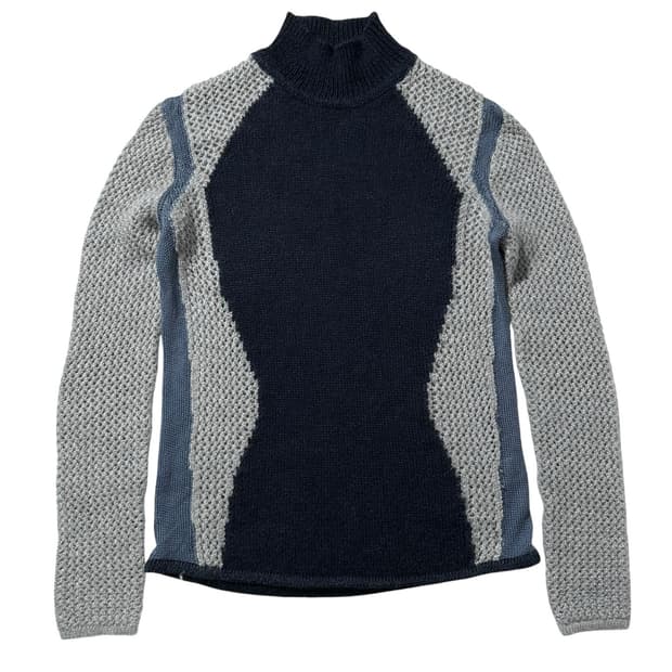 헬무트랭 알파카 실크 니트