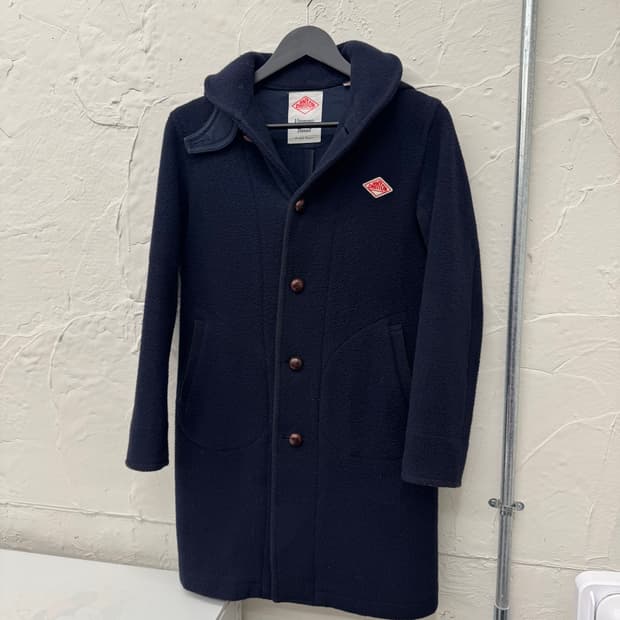 단톤 Danton 네이비 후드코트 36사이즈