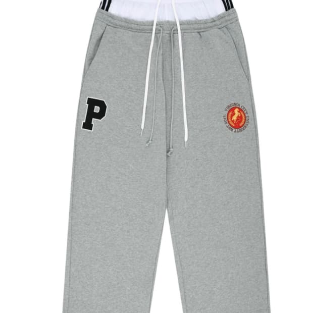 2) 프로토콜 인덱스 반디 더 핑크 3 레이어드 스웻 팬츠