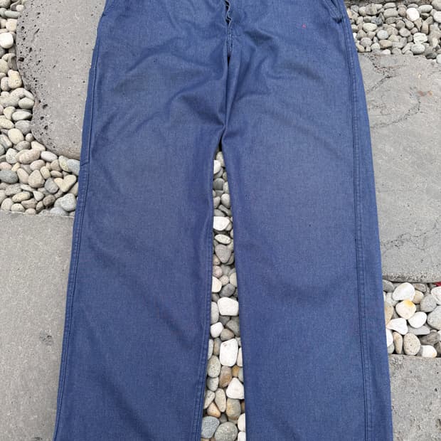 1990s BARBE BLEUE FRENCH DENIM 데님프렌치워크팬츠