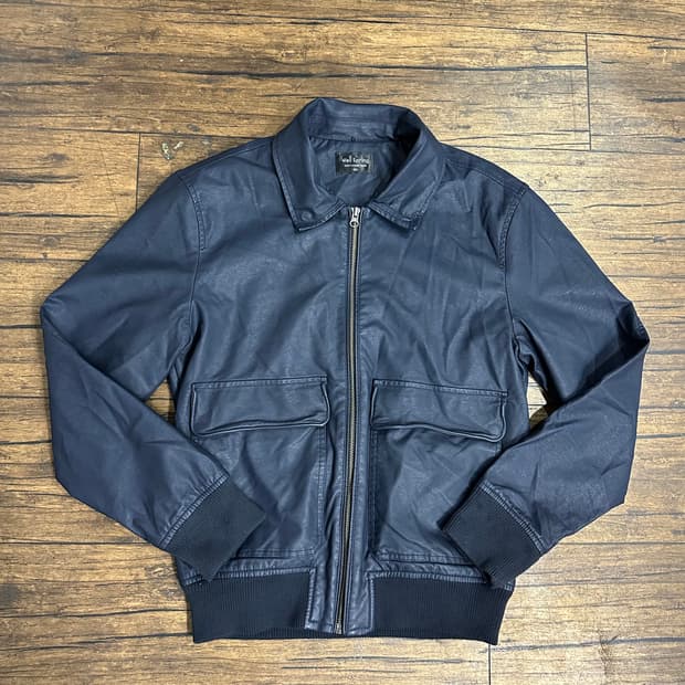 웰스프링 남성 가죽 자켓 100 새제품급 빈티지 올드스쿨느낌