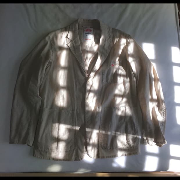 단톤 빔즈 린넨 자켓