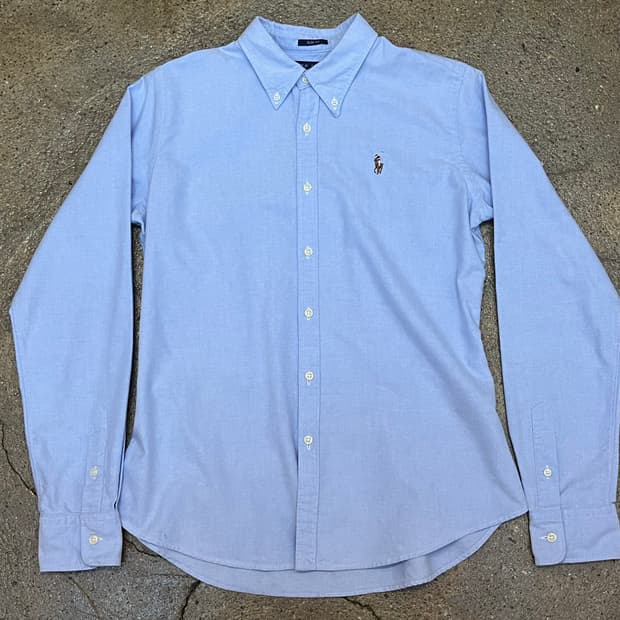 미국 빈티지 폴로 랄프로렌 슬림핏 옥스포드 셔츠