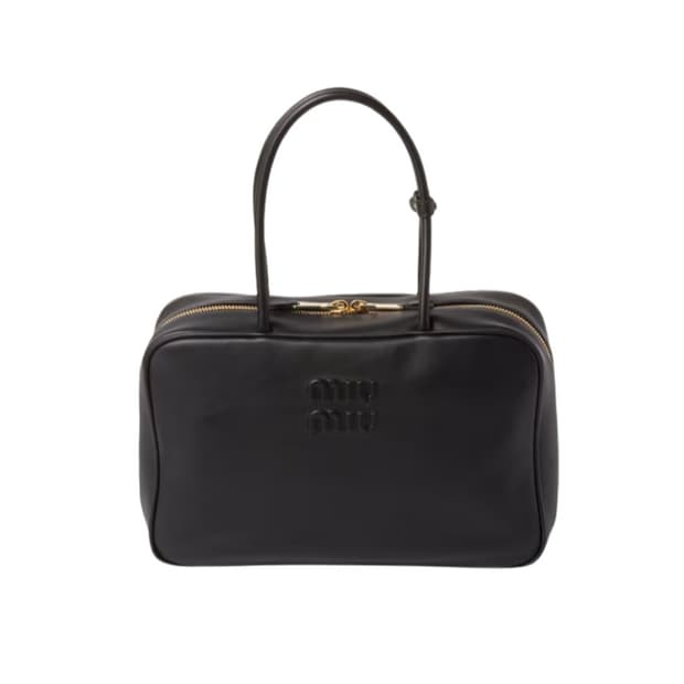 미우미우 레더 보 백