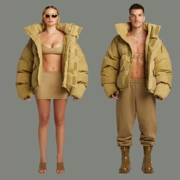 엔타이어스튜디오 푸퍼패딩 