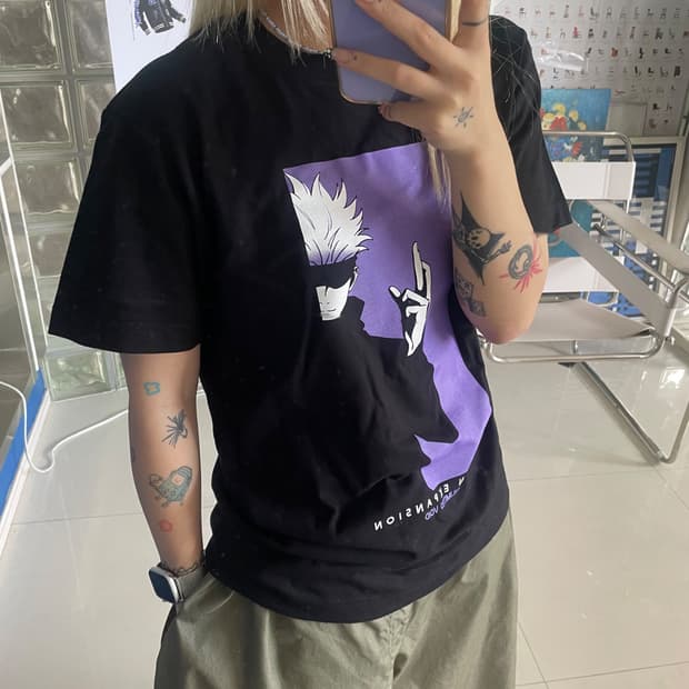 jujutsu kaisen print tee 주술회전 프린트 티