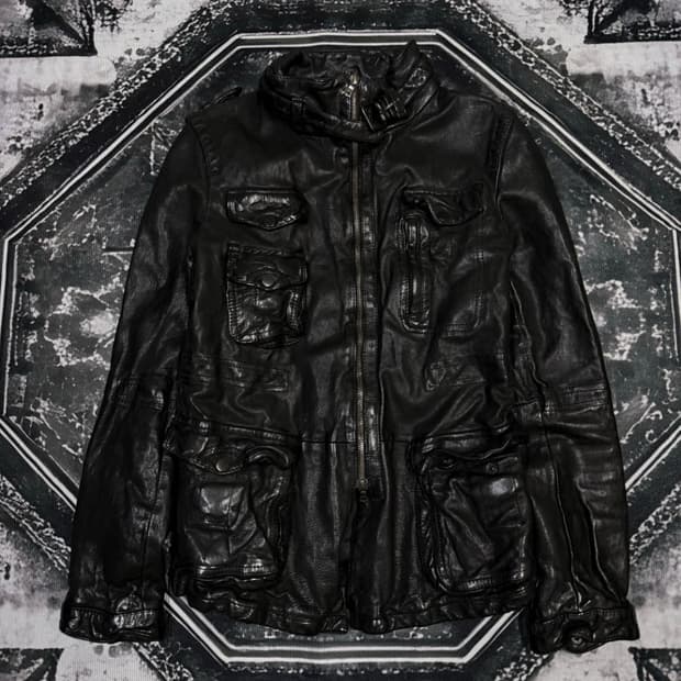 Neil barrett Buffalo Leather jacket