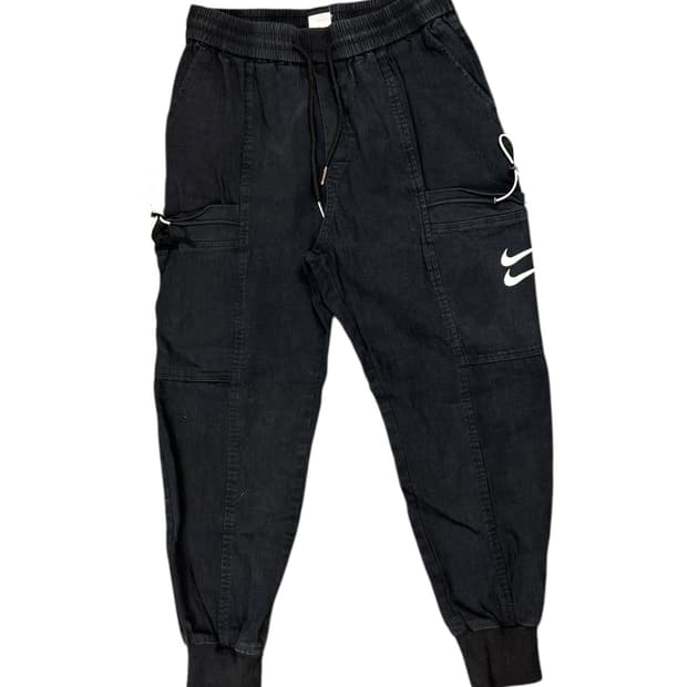 나이키 90s 블랙 카고 조거 팬츠 XL