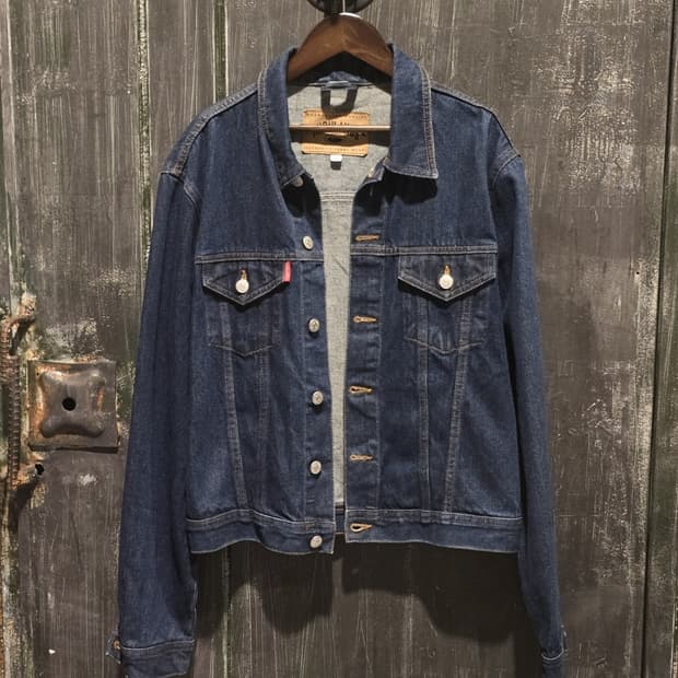 Dark Wash Denim Trucker Jacket