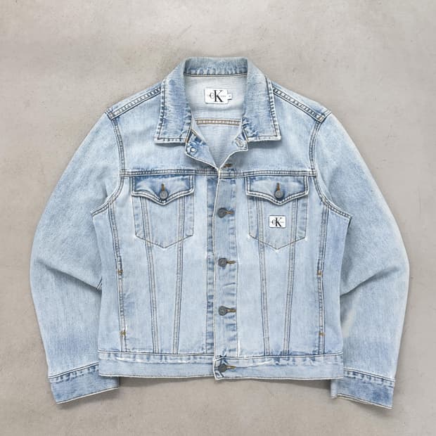 90년대 USA 캘빈클라인 데님 자켓