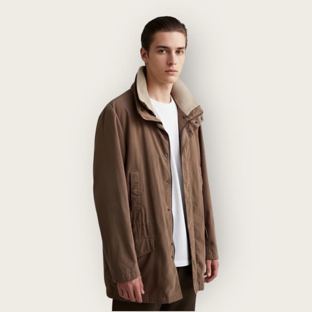 50/ 브루넬로쿠치넬리 캐시미어 블랜딩 패디드 코트