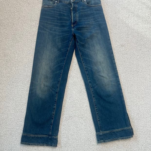 17aw 마르지엘라 컷오프 데님