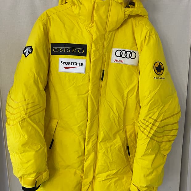 M)데상트 스키 다운 패딩