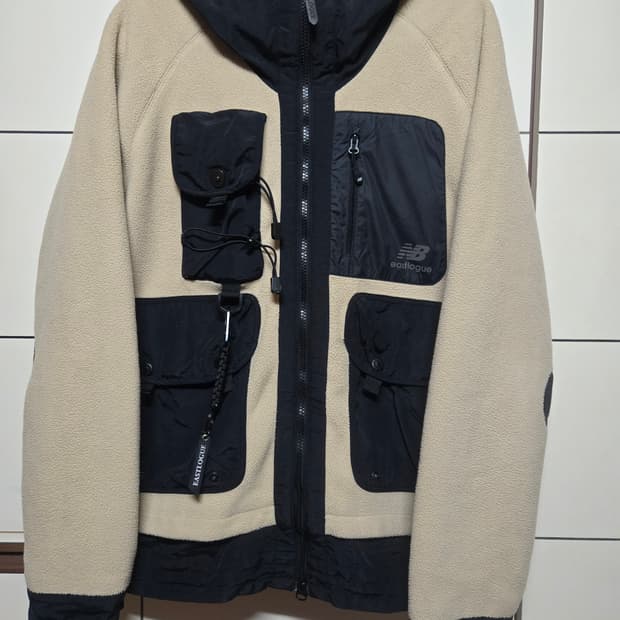 뉴발란스X이스트로그 플리스 후드집업 자켓