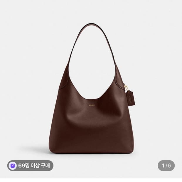 코치 브루클린 34 메이플 브라운 