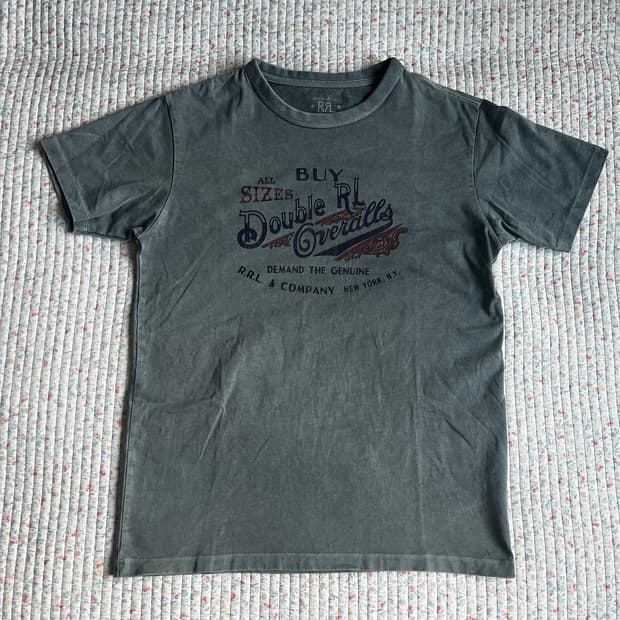 [미착용] RRL 더블알엘 반팔 티셔츠 S