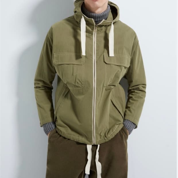 [100]자라 후드 워크 자켓